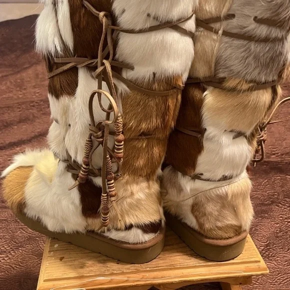 ❄️❄️NEW AUMU Fur Boots❄️❄️ - Picture 3 of 6